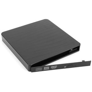 Externe optische USB 3.0/Type-C-schijf met dubbele voedingskabel, externe behuizing, antislipmat strepen for netbook-hardeschijfspeler