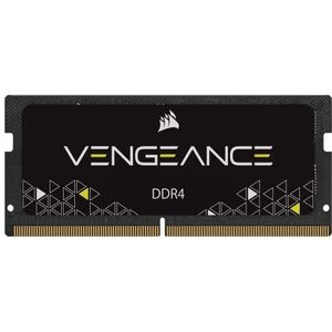 Corsair Vengeance SODIMM 8GB (1x8GB) DDR4 2666MHz CL18 geheugen voor laptop/notebooks (ondersteuning voor Intel Core i5 en i7 processoren van de 6e generatie) zwart
