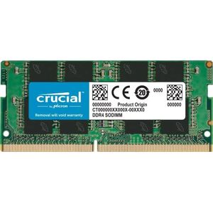 Crucial DDR4 RAM 16GB 3200MHz SODIMM CL22, Laptopgeheugen, Mini PC, Hoogwaardig RAM (of 2933MHz / 2666MHz) - CT16G4SFRA32A