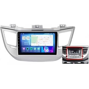 9"" Touch Car Stereo Radio DAB Head Unit GPS Navigatie voor Hyundai Tucson 2014-2018 Android 12 Autoradio Ingebouwde CarAutoPlay Achteruitrijcamera Ondersteuning DSP Bluetooth USB android auto (Size :