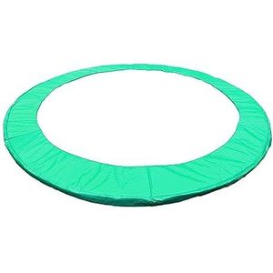 ARIASS Trampolinekussen, trampoline veerafdekking voor 6ft 8ft 10ft 12ft 13ft 14ft 15ft 16ft, geen gat voor paal, waterbestendig ( Color : Green , Size : 16ft )