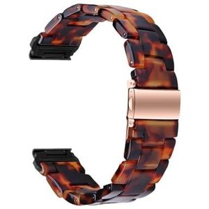 Quickfit 20mm 22mm harsband geschikt for Garmin Fenix ​​7 7S Solar 6 6S Pro 5 5S Plus Forerunner 935 945 Epix Gen2 Aanpak S60 S70 Band (Color : Resin 1, Size : 22mm D2 Delta)