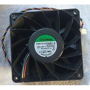 For - Double Ball Bearing Fan for Optimal Heat Dissipation 12CM DC 24V 23.76W 4-Wire Chassis Fan PSD1212PMB1-A LMNCBVYA