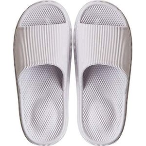 HNGM Badslippers Dames Slippers Zomer Heren Slippers Douches Sandalen Badkamer Zachte Sole Slippers (Color : Purple, Shoe Size : 40)