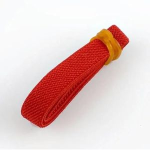 5M 10mm Nylon Naai-elastiek Zachte Huid Elastiekjes Ondergoed Broek Decoratief Elastiek Lint Biaisband Tapes-Rood-10mm