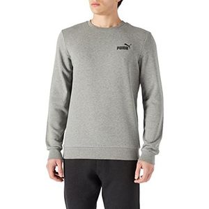 PUMA Essentials sweatshirt met klein logo voor heren M Medium Gray Heather
