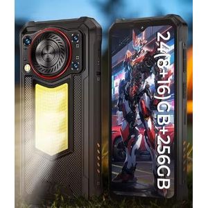 WP53 PRO 4G robuuste telefoon 11000mAh batterij 128dB luidspreker 24GB RAM 256GB ROM mobiele telefoons 6,52 inch smartphone Android 15