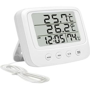 Digitale LCD Indoor Handige Temperatuursensor Vochtigheidsmeter Thermometer Hygrometermeter Nauwkeurige Monitor(0828A)