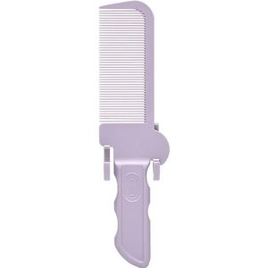 Kammen for haarstylist, ergonomisch kamhandvat haar, gemaakt van ABC-materiaal dat duurzaam is, gemakkelijk vast te houden zonder uit te glijden, kam for dagelijkse verzorging, styling haar baard snor