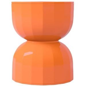 Klaptafel En Stoelen Voor Kampeerreizen Creatieve Salontafel Timing Zandloper Bijzettafel Hoektafel Bank Kleine Kruk Nachtkastje Ronde Kruk Klaptafels En Stoelen(Orange)