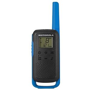 Motorola T62 - PMR446 2-weg Walkie Talkie Radio - Blauw - Twin Pack