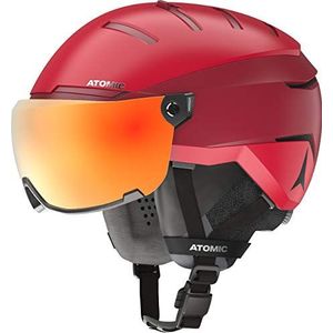 ATOMIC Savor GT AMID Visor HD Helm, volwassenen, uniseks, rood (rood), 55/59 cm