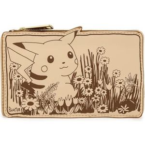 Pokemon Sepia Pikachu Flap Portemonnee