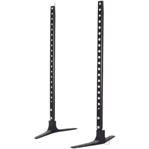 TV-standaard TV-stand In Hoogte Verstelbare Universele TV-standaard Tafelblad TV-standaard Voor 32-55 Of 65 Inch LCD LED-tv's Aluminium TV-basisstandaard TV Standaard TV-vloerstandaard