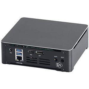 KINGDEL HT590 Mini PC Core i5-8300H processor, 16 GB DDR4 512 GB SSD, 4 cores 8 draden 4,00 GHz Max Turbo Frequentie, 6 x USB 3.0, 4K WiFi Mini Desktop Computer