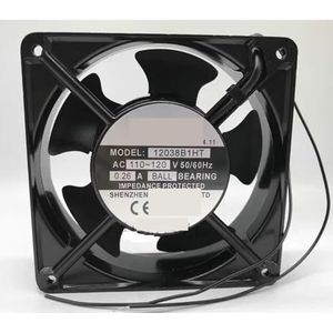 Voor BT110 12038B1HT 110V 0.26A 12CM 12038 120 * 120 * 38MM aluminium frame axiale stromingskoelventilator