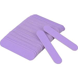 Nagelvijl, Nagel Buffer, 200 stks/partij Professionele Mini Houten Nagelvijl 247 Grit Schuren Nail Art Dubbelzijdig(Oranje)