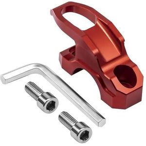 Motorfiets Bagage Helm Haak Montage Scooter Houder Tas Hanger Multifunctionele Haak(Red)
