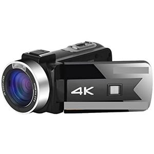 56MP Video Camera 4K Vlog Camcorder for Live Stream Webcam Nachtzicht 16X Zoom Fotografie Digitale Recorder Multifunctionele Camcorder(Size:No SD Card,Color:Only Camera-01)