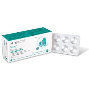 Probactis Strep® Probioticum Oral 30 Zuigtabletten voor kinderen en volwassenen - met vitamine D - aardbeismaak