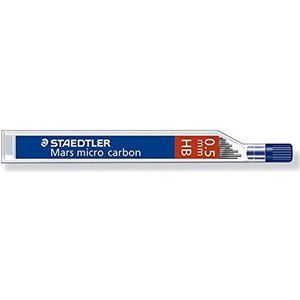 STAEDTLER Mars micro carbon 250 0.5mm HB - Potlood navullingen - 2 Buizen/Packs (24 Leads) HB