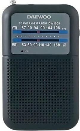 Daewoo - Dw1008gr - Draagbare Radio - Groen - Met Geïntegreerde Luidspreker