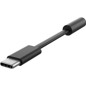 Microsoft Mobile Phone Cable Black USB C 3,5 mm, W128265338 (C 3,5 mm)