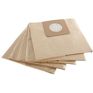 Arebos 5x stofzuigerzakken | Geschikt voor industriële stofzuiger 1800W met EAN 4260627420117 | speciaal papier | 2-laags | 41,5 x 43 cm