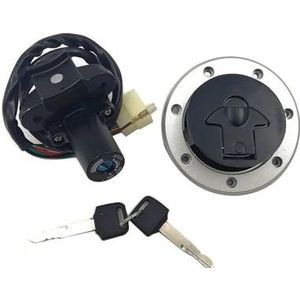 Voor ZX7R ZX9R ZXR400 ZX900 Contactslot, Brandstoftankslot, Benzinedop, Oliedeksel Met Sleutels Motorfiets Contactslot