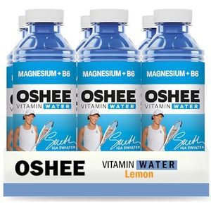 Oshee Vitamin Water H20 magnesium Flavour 555ml (Pack of 6) – Magnesium, Niacin, Pantothenic Acid, Vitamin B6, Folic Acid, Biotin, Vitamin B12