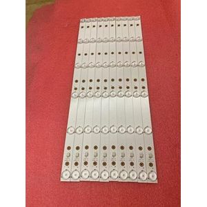 10 stuks LED-achtergrondverlichting for i STV-50LED13 50TM 50F1 DS03-V02 DSBJ-WG 202006-DS50M5100-01 DS50M51-DS12 DS50M51 5028D-V02(50pcs For 5 TV)