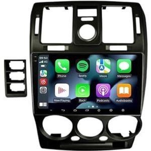 Android 14 Carplay Auto Compatibel met Hyundai Getz 2002-2011 Multimedia Autoradio Speler Stereo 2 Din(2G-32G CAM)