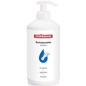 pedibaehr schutzcrème voetcrème voor diabetici met ureum en hyaluron, 500 ml pomp