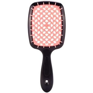 Kam 2 stuks luchtkussen kam verwarde haarkam haarborstel massage antistatische holle natte krullende haarborstels kapper styling tool (kleur 4)