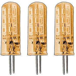 PB-Versand 3x G4 1,5 Watt LED-lamp geel/geel licht 12V DC dimbare lamp lamp lamp