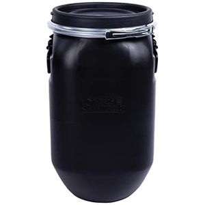 DUST COMMANDER PE30 - Vat / jerrycan 30 liter | zwart | volledige opening