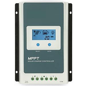 Zonne-laadregelaar, MPPT30A Solar Controller 1 2V/24V Intelligent LCD Weergave