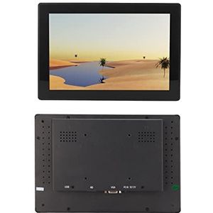 CHICIRIS IPS-monitor 1280 X 800 eenvoudige bediening 10,1 inch touchscreen monitor voor thuisgebruik EU-stekker
