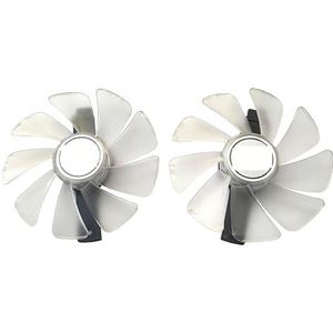 1SET CF1015H12D FD10015M12D RX 590 580 570 480 470 GPU-ventilator, voor Sapphire NITRO Special Edition-ventilator(Silver)