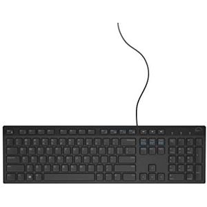 DELL KB216 toetsenbord QWERTY Scandinavisch Zwart