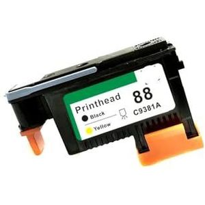 PHOVYAFI C9381A C9382A Compatibel 88 Printkop Voor K550 K5300 K5400 K8600 L7580 L7590 L7650 L7680 Printers (BK en Y)