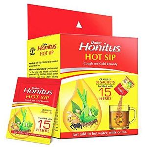 Dabur Honitus Hot Sip Ayurvedic Khaada (Pack of 30 Sachets)