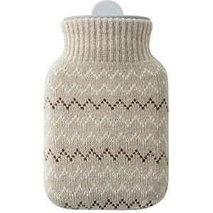 DieffematicRSD Warmwaterkruik Hot Water Bottle Injectie Water Explosieveilige Handwarmer Draagbare Winter Student Warm Water Bag (Color : Light Grey)
