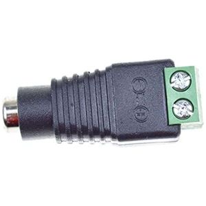 5 stks 12 V Mannelijke Vrouwelijke 2.1x5.5 MM 2.5x5.5 MM DC Power Jack Plug Connector (5.5x2.5 vrouwelijk)