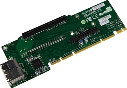 Supermicro - AOC-2UR68-I4G - Add-on Kaart - Groen - 2U Ultra Riser - Netwerkadapter