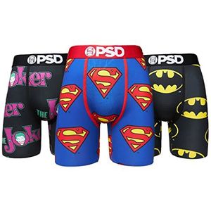 PSD Boxershorts voor heren, Multi / DC H & V 3pk, XL