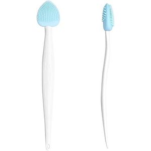 Neus Reiniging Fijne Borstel - Gezichtsschrobber Handheld Dubbelzijdige Huidverzorging Remover Tool | Borstel Gezichtswasborstel Draagbare Neus Scubber voor SPA Center Dispra