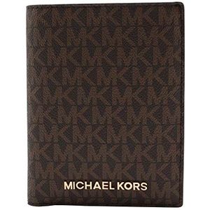 Michael Kors Jet Set Travel Paspoort Houder Portemonneehouder Vanilla PVC 2019