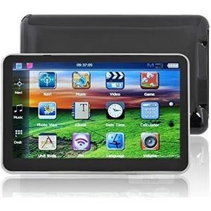 GPS-autonavigatiesysteem, 5''inch aanraakschermvoertuig GPS 256MB 8GB Auto GPS Navigatie bundel Nieuwste gratis kaart Voor auto, vrachtwagen, camper