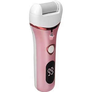 Foot Grinder, Draagbare Elektronische Voetvijl voor Dode en Gebarsten Huid (Roze)